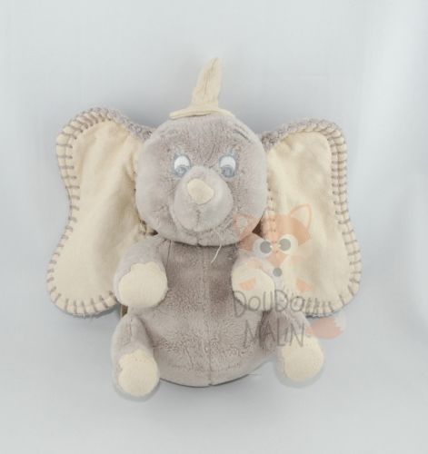  dumbo éléphant boîte à musique beige gris 